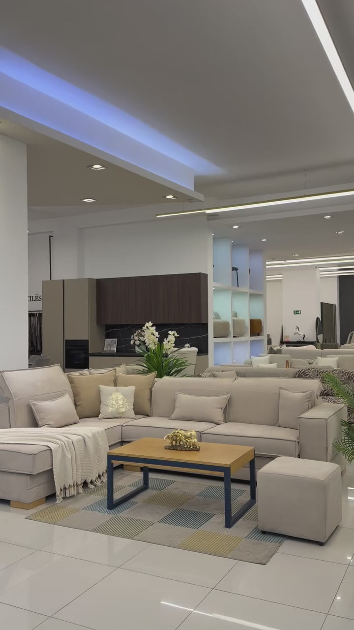 NOEL corner sofa with a coffee table as a gift
